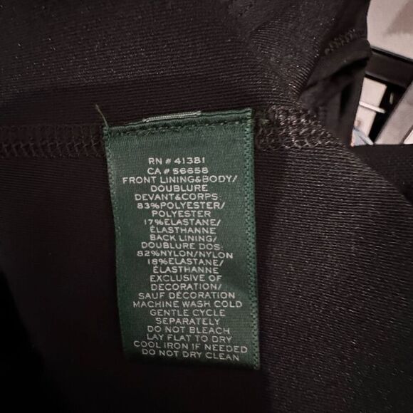 Lauren Ralph Lauren active black top size large - Picture 5 of 5